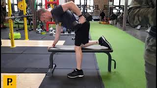Dumbbell Arc Row