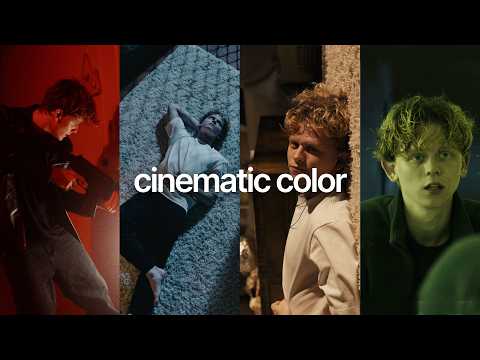 colorful “cinematic" lighting BUT on a budget thumbnail