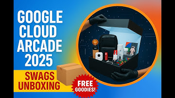 🎮 Google Cloud Arcade 2025 | Legend Tier Swag Unboxing ! 🚀