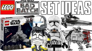 LEGO Star Wars BAD BATCH SET IDEAS! (Season 1 - 2022/2023)