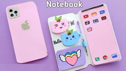 DIY Iphone 12 Pro Max Notebook Organizer
