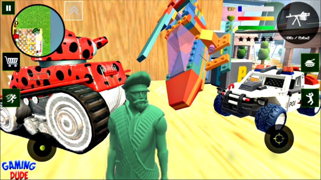 Army Toys Town - LEGO HELICOPTER | TANKY TANK | Naxeex Studio | Android Gameplay FHD