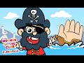 Pirate Finger Family + More | Mother Goose Club Nursery Rhyme Cartoons