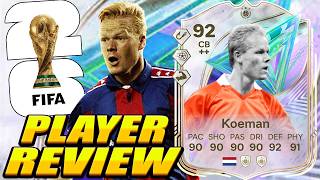 His SHOTS ARE RIDICULOUS 🚀👑🇳🇱 92 Greats Of The Game Koeman Review! 92 GOTG Icon Koeman Player Review