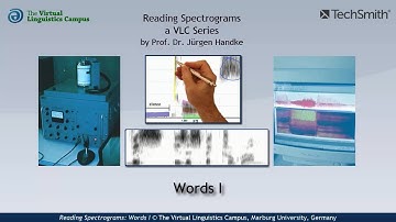 PHO_212 - Reading Spectrograms: Words I