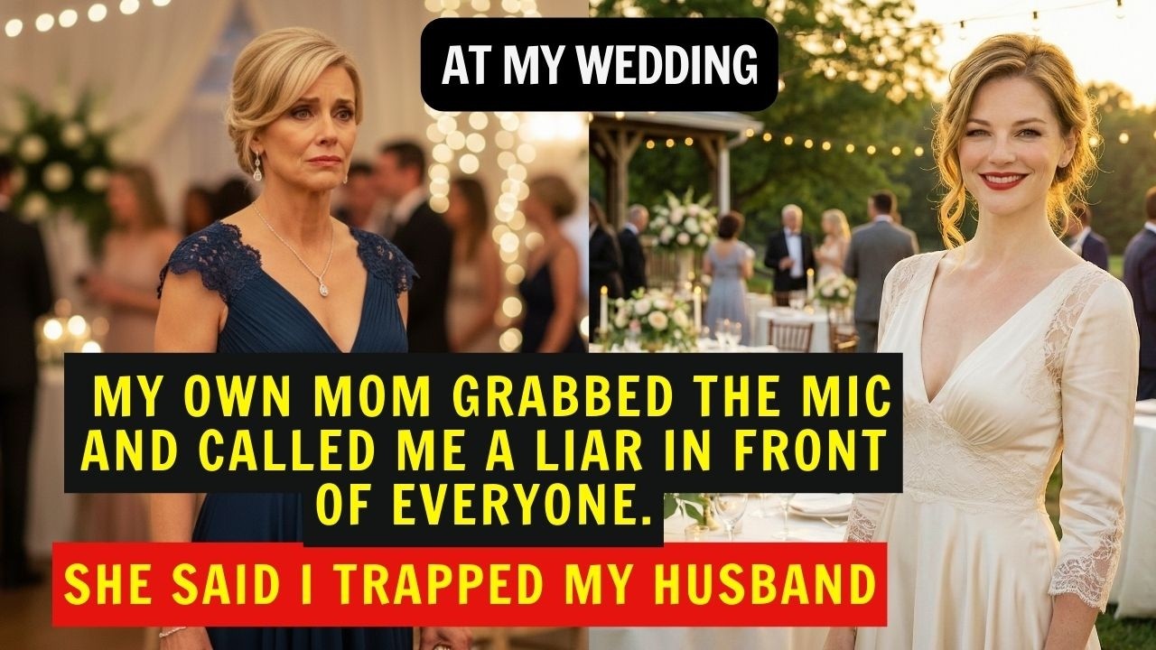 My Mom Humiliated Me at My Wedding, Then the Evidence Hit the Screen and She Went Silent