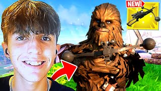 NEW STAR WARS UPDATE in FORTNITE! (Chewbacca)