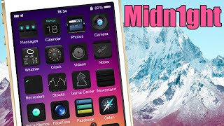 Midn1ght - iOS 7 Winterboard Theme screenshot 5