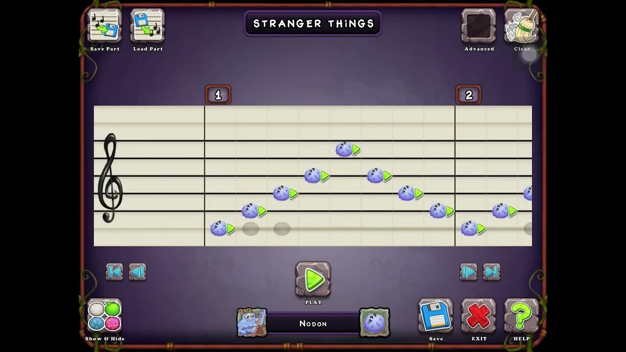 My Singing Monsters Composer Island Song Tutorial Quick tutorial for stranger things in my singing monsters composer