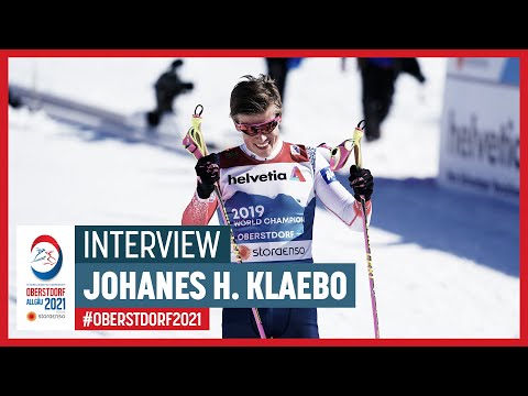 Johannes H. Klaebo | "A dream come true" | Men’s Sprint C | 2021 FIS Nordic World Ski Championships