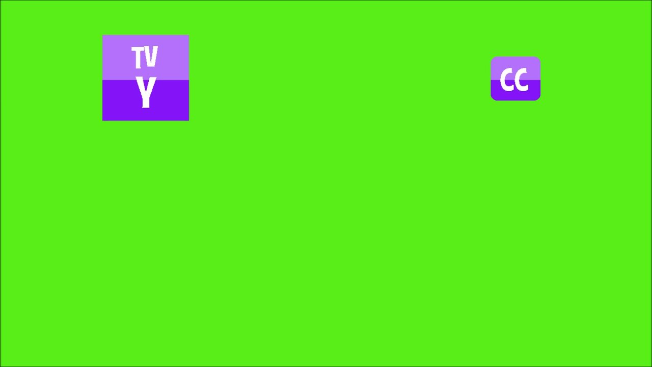 TVY Rating Purple (Green Screen) YouTube