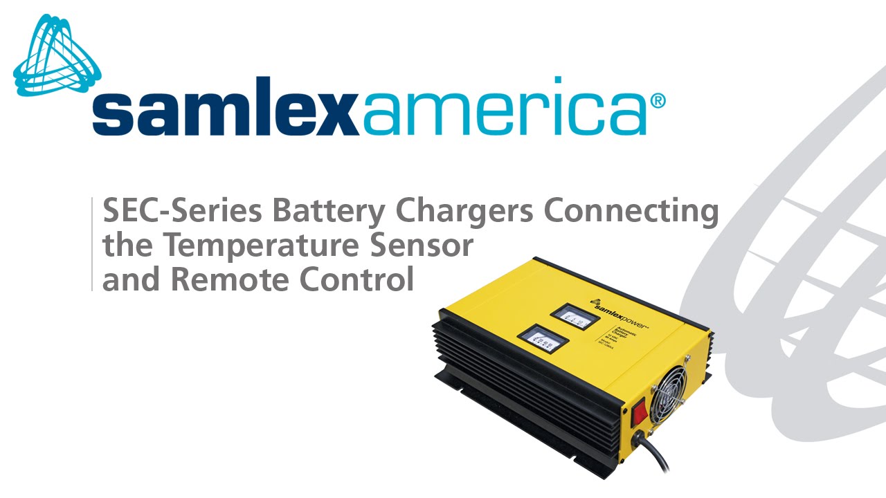 Samlex SEC-1250UL 12 Volt, 50 Amp 2-Bank Battery Charger | DonRowe.com