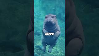 Why Hippos Can’t Swim (Even Though They Live in Water!) #shorts