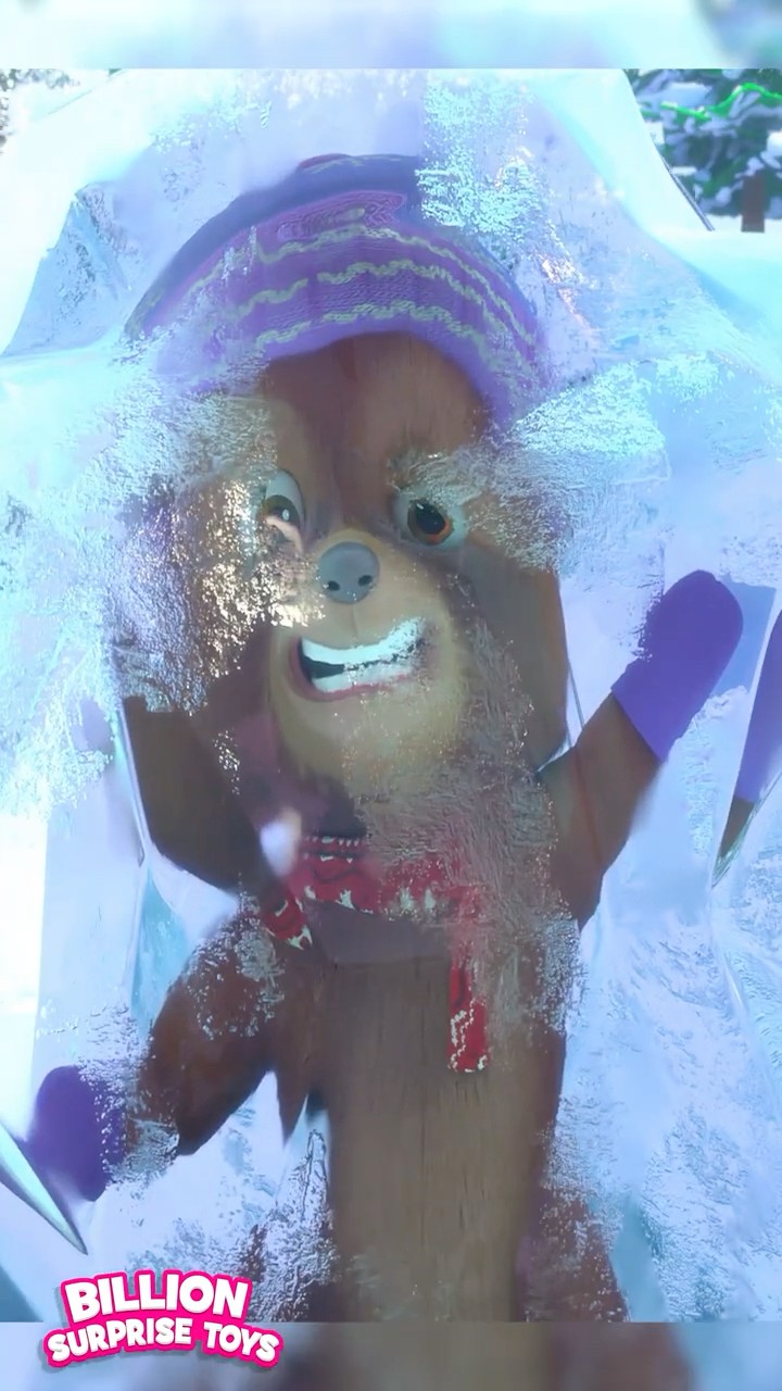 Snowland games with babies and animals #billionsurprisetoys #kidssongs #abctoys #snowland #games