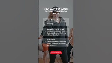 🎥 2024 Daily Consumer Trends: Video Content - Capturing Audiences with Dynamic Storytelling 📹