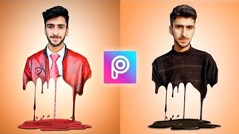 PicsArt Dripping Effect | PicsArt Mobile Editing Tutorial | By Esharab