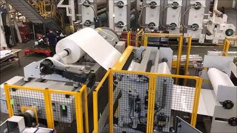 Turret Unwind Automatic Splice Sequence