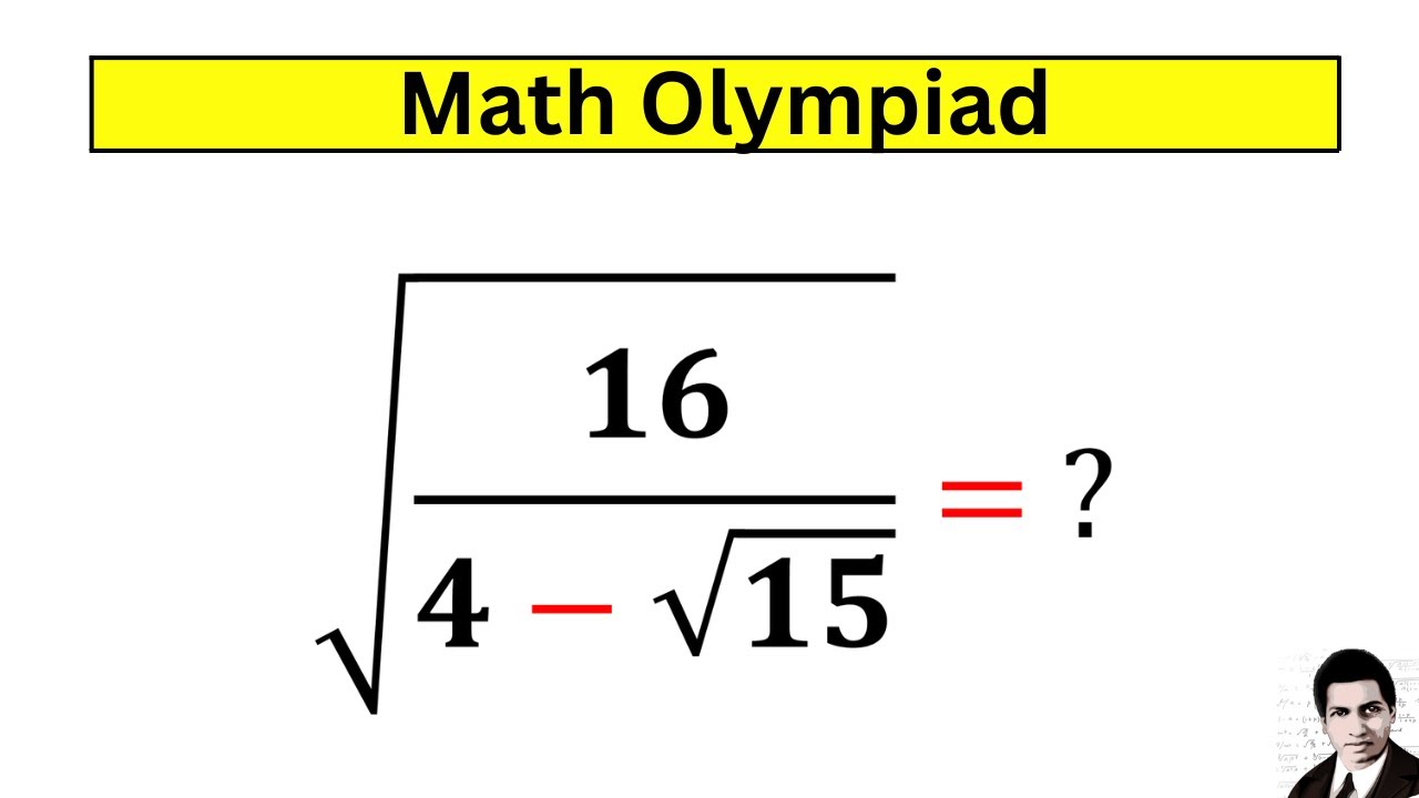 A Nice Radical Problem Problem | Math Simplification - YouTube
