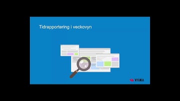 Visma.net Project Management - Tidrapportering i veckovyn