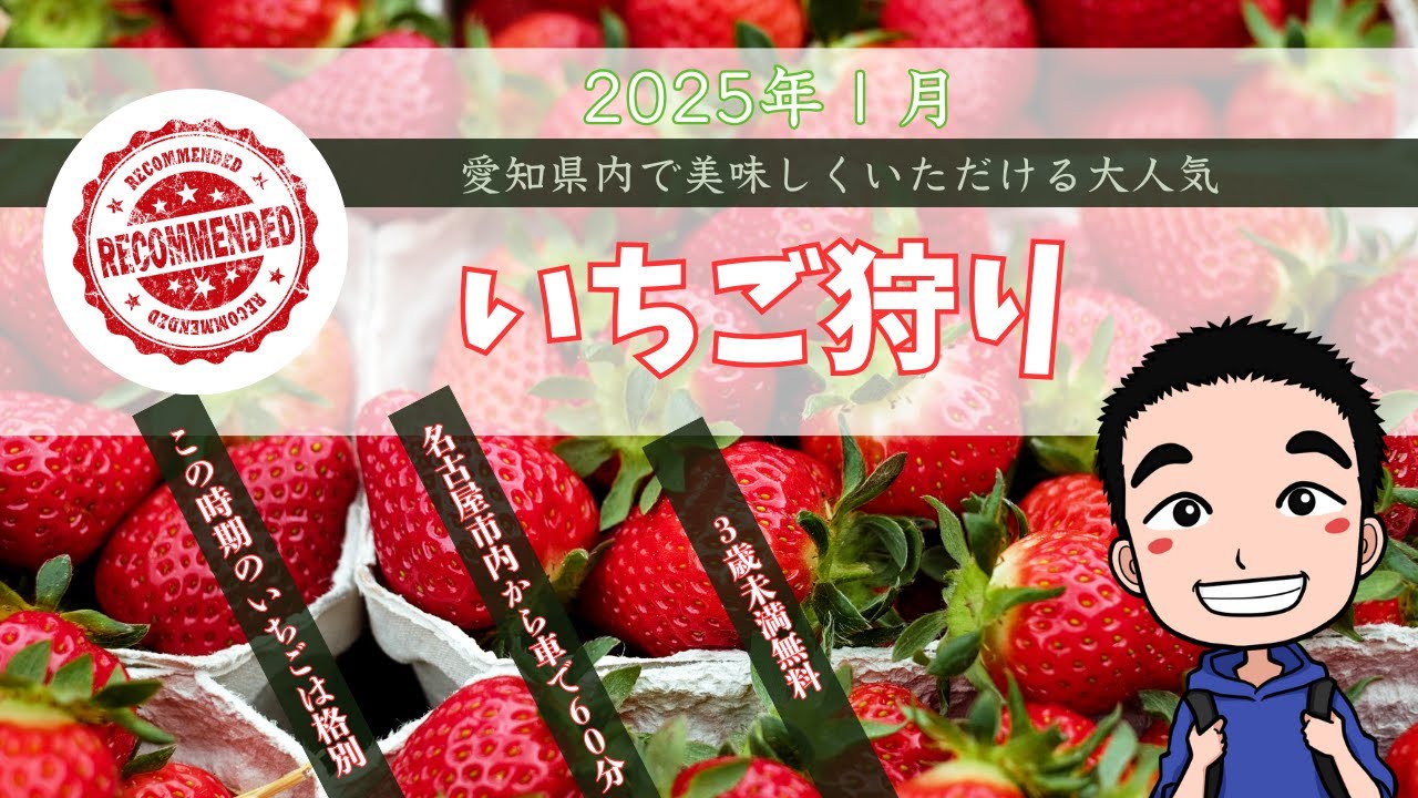 2025年 愛知県半田市 市野園芸 いちご狩り🍓【予約必須】
