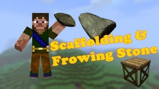 Обзор Модов #67:Scaffolding & Frowing Stone