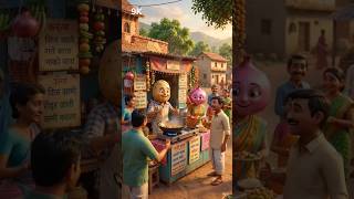 Poor potato 🥔 and Onion 🧅 Opened a Tiny Restaurant Then Became MILLIONAIRES! 🥔🧅💰 #shorts