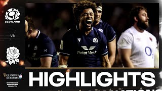Highlights Scotland V England 2024 Guinness Mens Six Nations Rugby