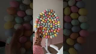 Famous This pastel Easter egg #DIY is perfect for adding a pop of color to your front door! #craftyideas Net Worth