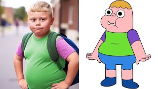 Clarence Cartoon Characters in Real Life 🤯 | Clarence😯🔥