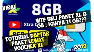WOW!!! BELI PAKET XL 8 GB , PAS DI CEK ISINYA 11 GB???.