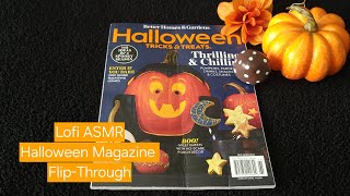 Lofi ASMR• Soft-spoken• Halloween• Magazine Flip-Through🎃 screenshot 3