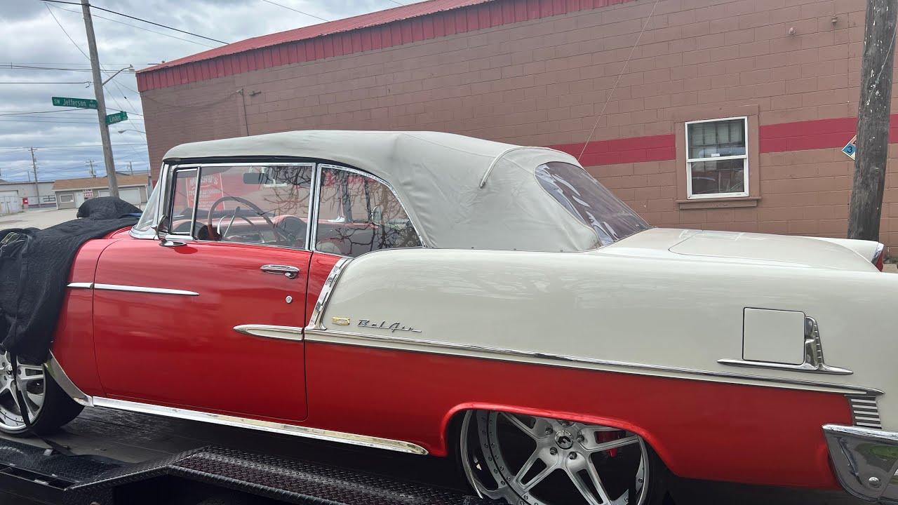 1955 Chevy Belair Convertible Build pt-1