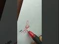 How to make styles signature 🖊| #ytshorts #signature #art #shorts #pujathewritingartist