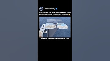 New NASA Anti Dust Technology Can Solve Lunar Dust Problem In Space #technology #shorts #nasa #tech