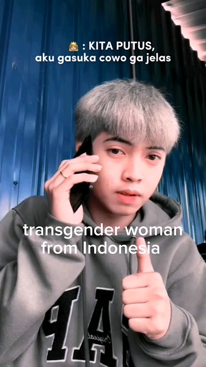 male to female transition | boy to girl | transgender woman from Indonesia 😲