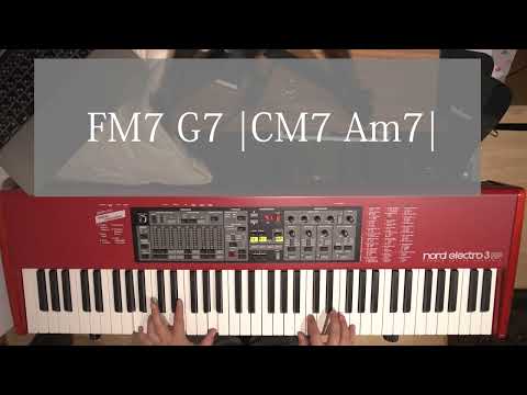 疲れた日に聞きたい癒しのコード進行#2 Key in C