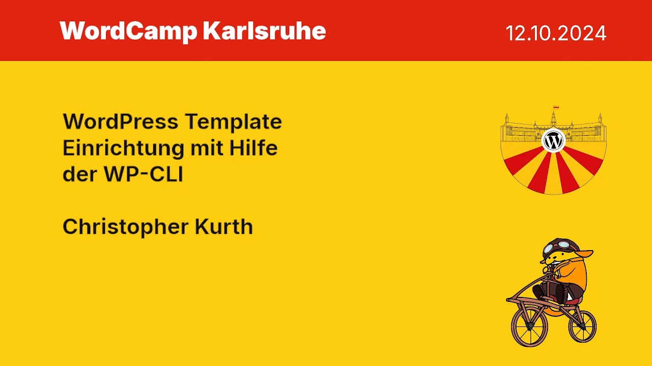 WordPress Template Einrichtung mit Hilfe der WP-CLI