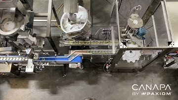 Gummy Counting System with Automatic Capping Machine for Edibles