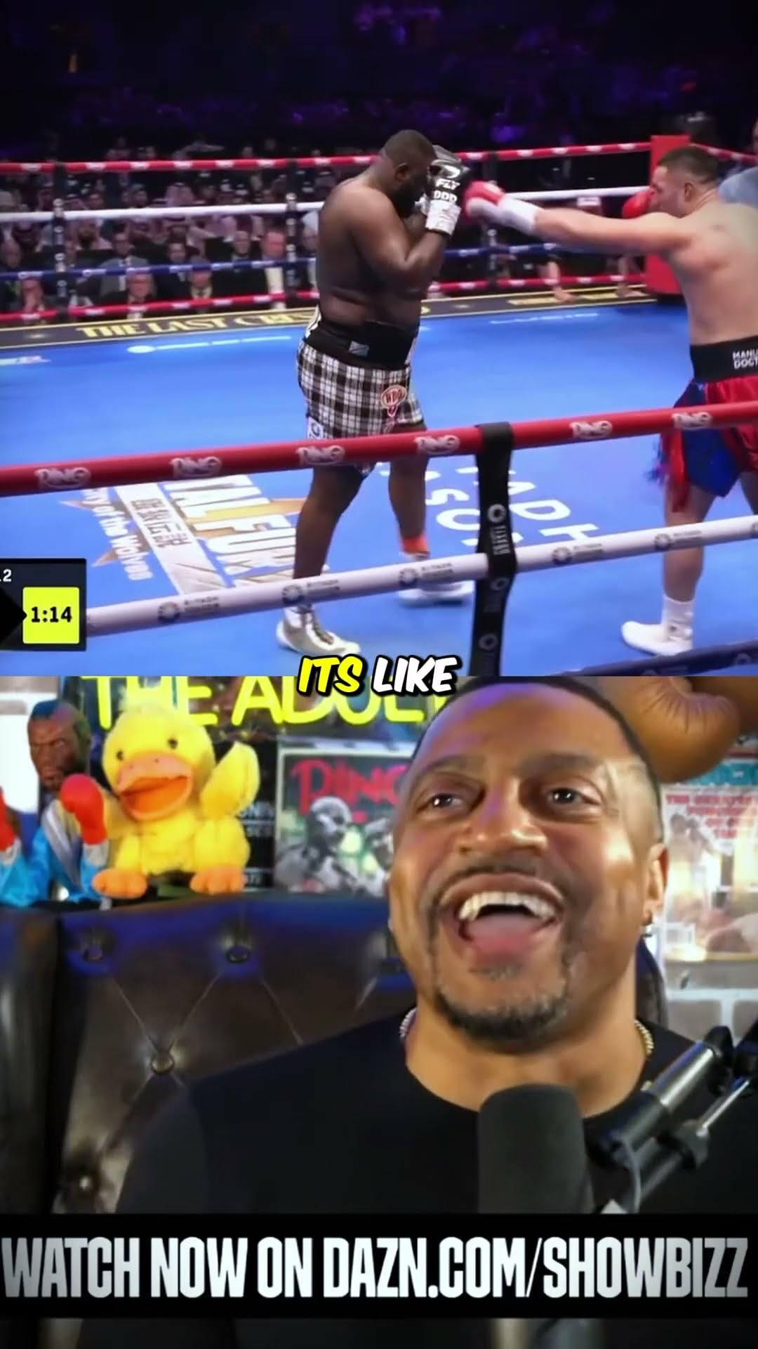 Parker vs Bakole crazy knockout live reaction