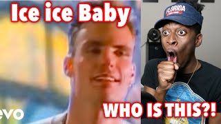 FIRST REACTION TO Vanilla Ice - Ice Ice Baby (Official Music Video)