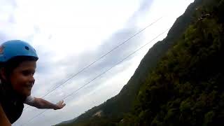 Zipline Above Lobok River