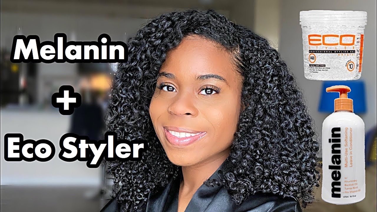 Melanin Hair Care *NEW* Leave-In Conditioner + Eco Styler Gel! FLAKES OR NAH?