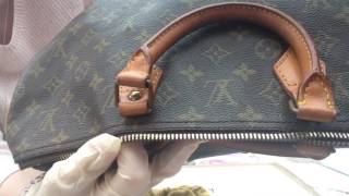 Louis Vuitton speedy 40 vintage bag care how to clean & revive your vintage  bag before&after results 