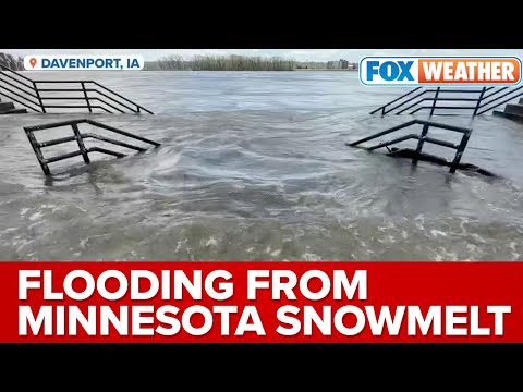 Quad Cities Brace For Flooding From Minnesota Snowmelt As Mississippi River Continues To Rise