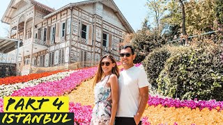 Exploring Istanbul, Turkey | Emirgan Park | Tulip Festival 2021 | Water Ferry Bosporus | Walking