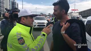 'Lütfen Dersen Üflerim' Diyen Sürücü Polislere Zor Anlar Yaşattı ALKOL 0 PROMİL!!