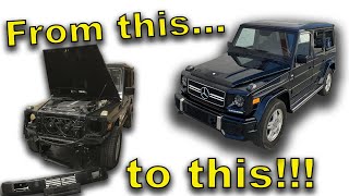 Building a G500 into a G63 in 10 minutes!!!