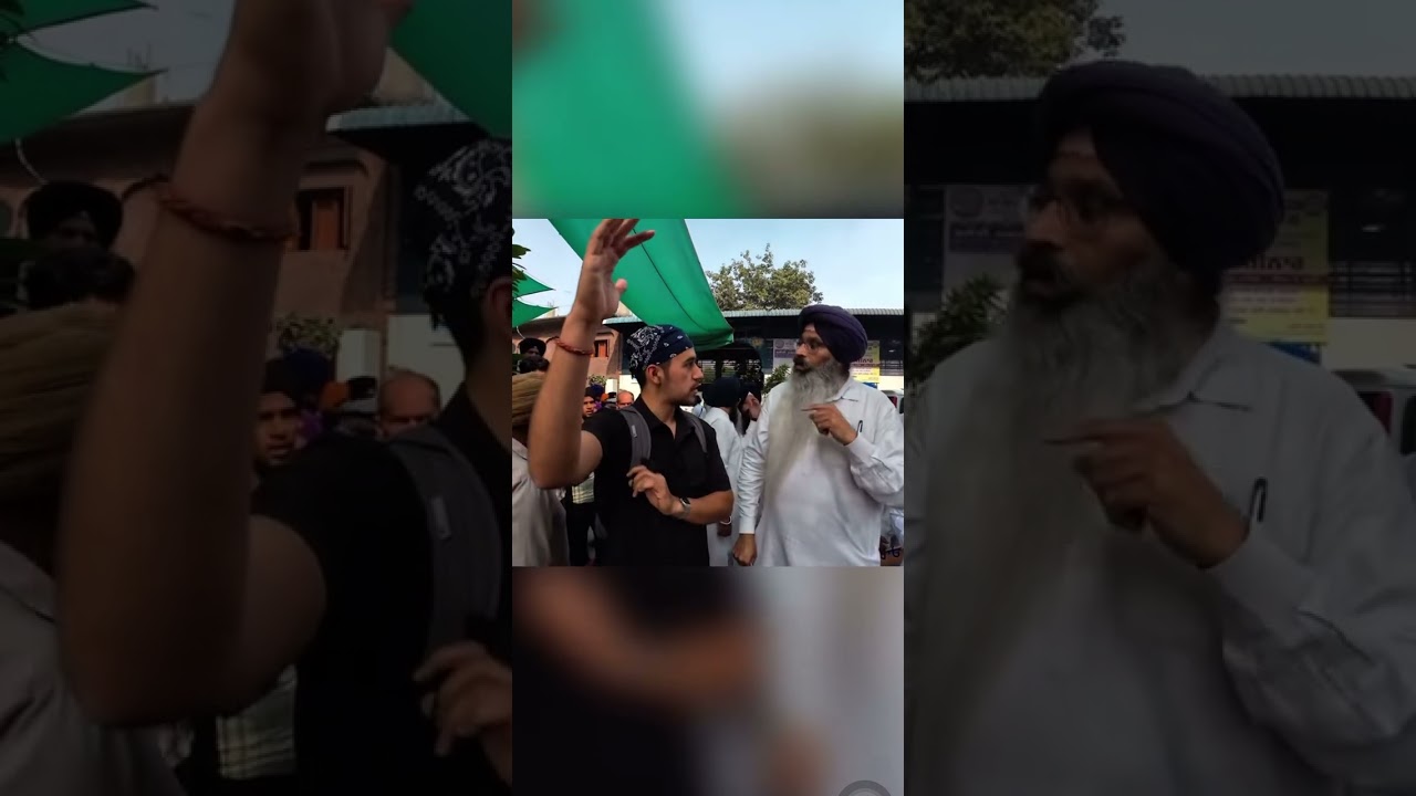 Emaan Singh Mann stopped by police in Amritsar