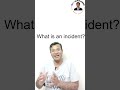 Incident Definition That Could Save Your Life #hse #safety #training #shorts