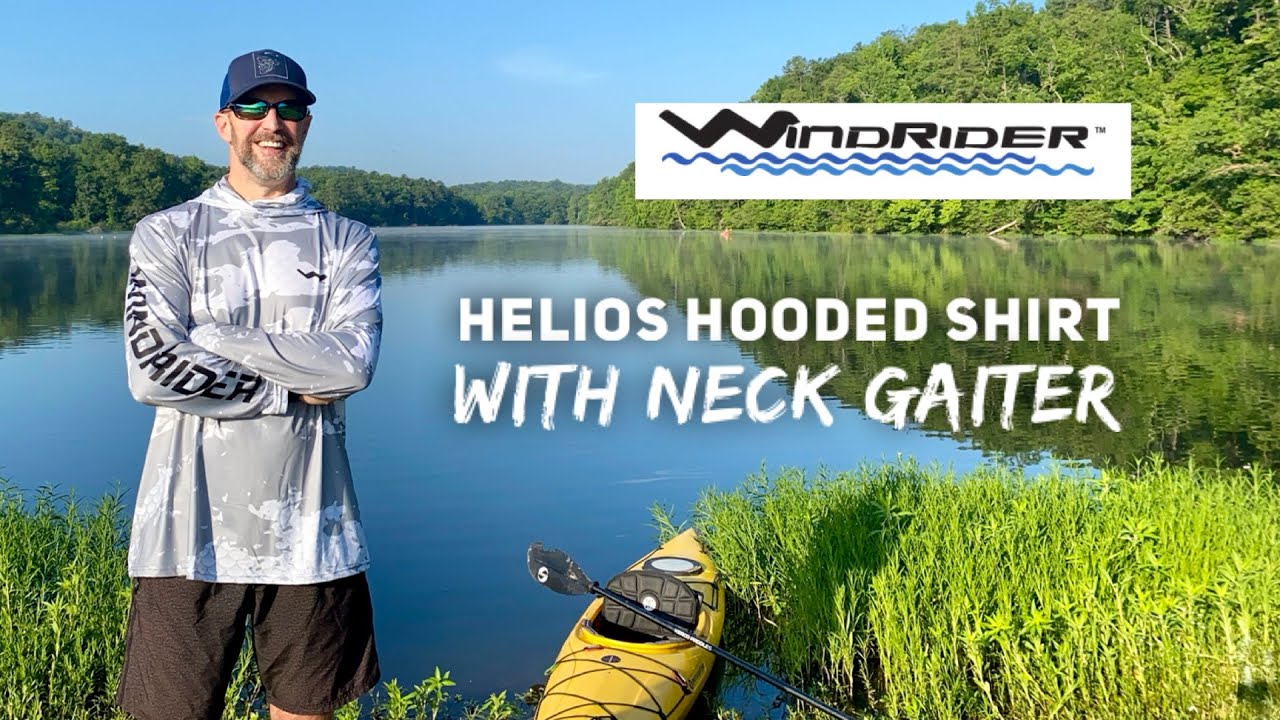 WINDRIDER GEAR HELIOS HOODIE WITH GAITER GEAR REVIEW #windrider